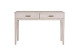Cream Wooden 2 Drawer Dressing Table Desk