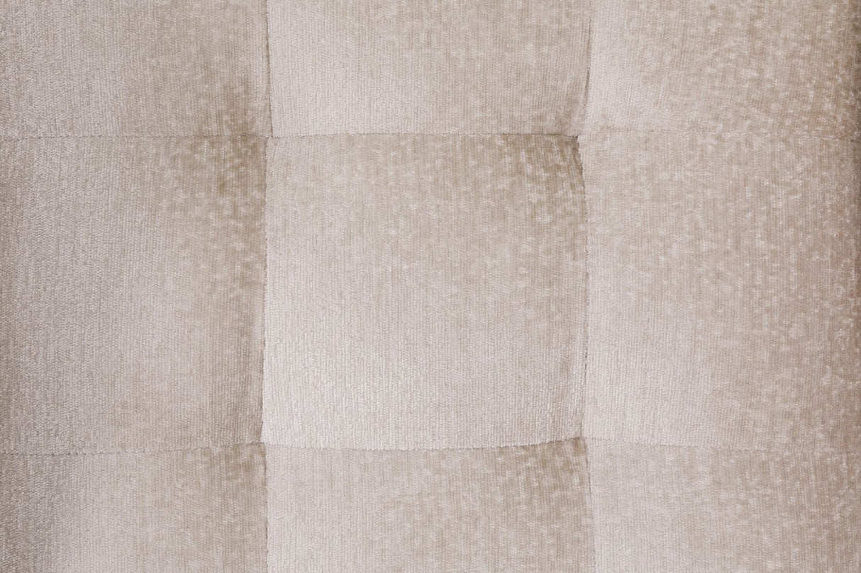 Mink Velvet Fabric High Back Wing Chair