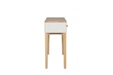 Oak 2 Taupe Drawer Dressing Table Desk