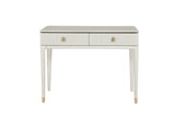 Dressing Table 2 Drawer Ribbed Stone