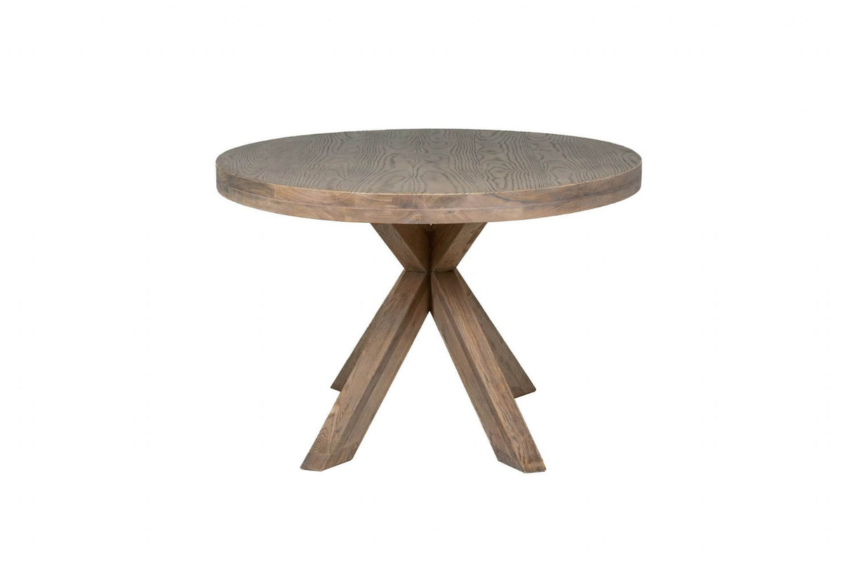 Smoked Oak Large Oval Dining Table 235cm