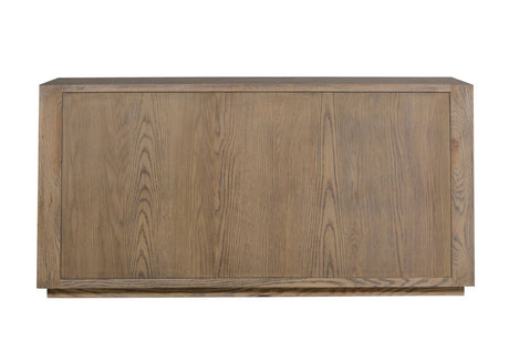Smoked Oak Wide Sideboard with 2 Doors 3 Drawers
