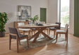 Smoked Oak Large Oval Dining Table 190cm