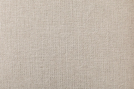 Natural Woven Fabric Dining Chair with Solid Oak Legs
