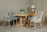 Natural Oak Extending Dining Table 140 to 180cm