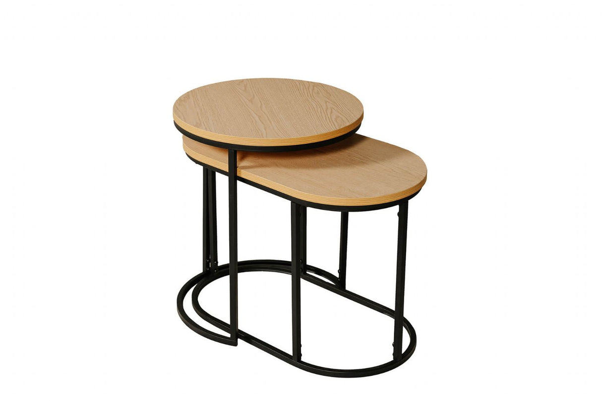 Kinsley Nest of Tables Brown