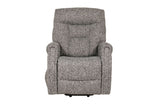 Dark Grey Fabric Electric Lift and Rise Armchair Recliner