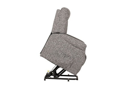 Dark Grey Fabric Electric Lift and Rise Armchair Recliner