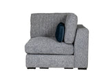 Humphrey Corner Arm Sectional Blue
