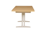 Light Oak Top 140 to 180cm Extending Dining Table