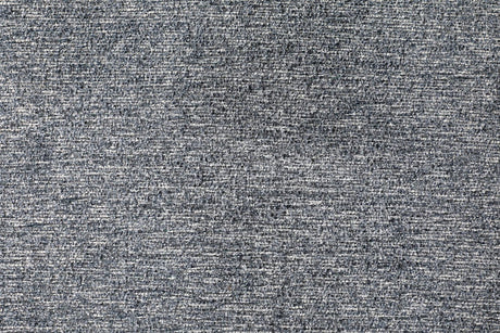 Blue Chenille Fabric Upholstered Curved Accent Chair