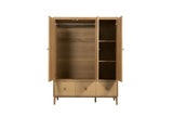 Wardrobe 3 door Oak