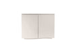 Greige Wooden 2 Door Small Sideboard with LED