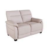 Cashmere Leather 2 Seater Standard Back Sofa
