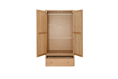 Renata Wardrobe 2 door Oak Natural