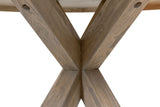 Smoked Oak Large Oval Dining Table 235cm