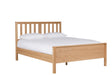 Natural Oak King Size Low Footend Bed Frame Shaker Style