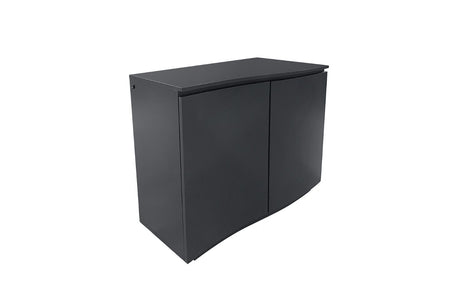 Charcoal Wooden 2 Door Small Sideboard with LED