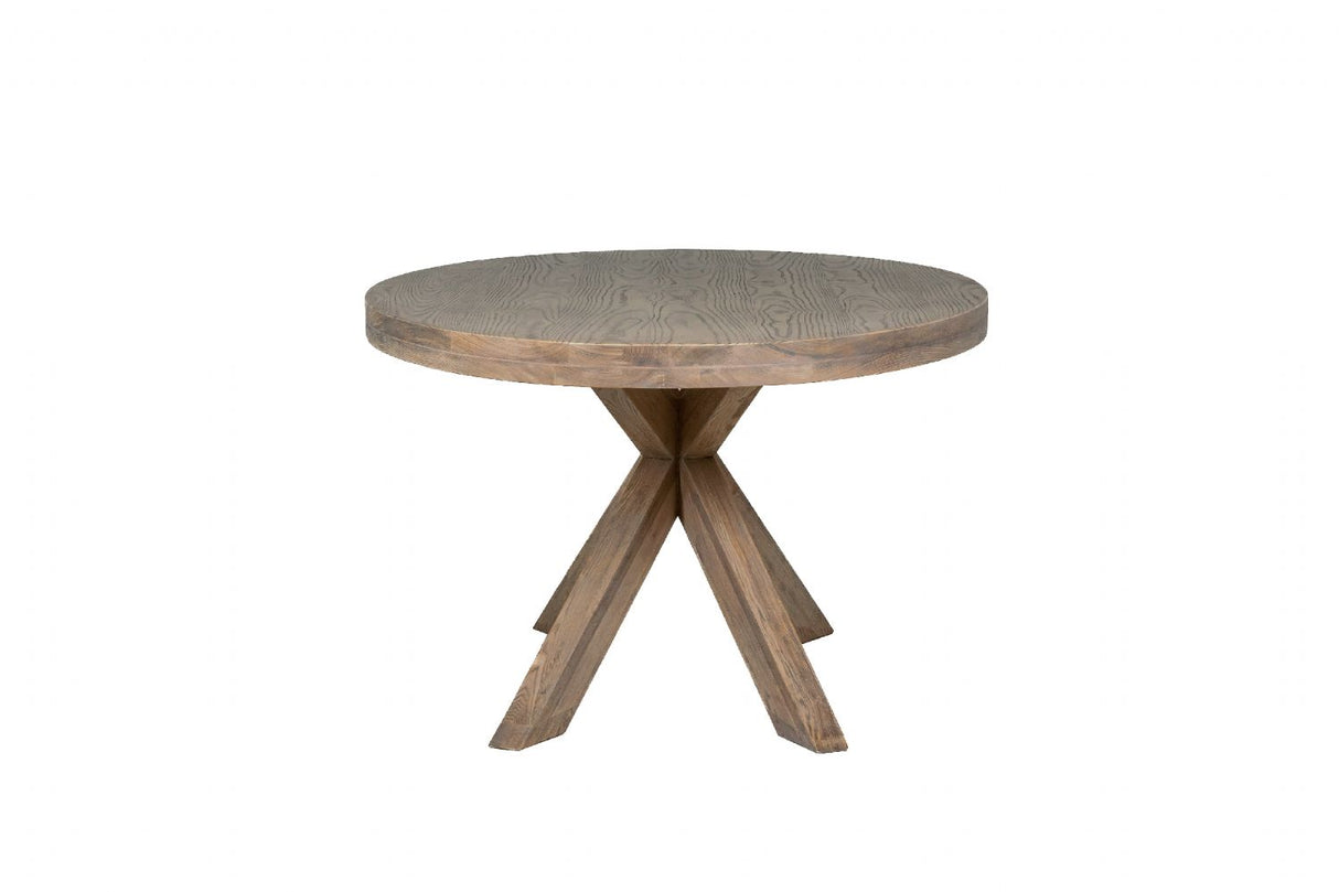 Smoked Oak Large Oval Dining Table 190cm