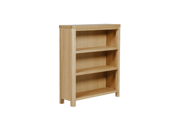 Natural Oak Small Open Bookcase