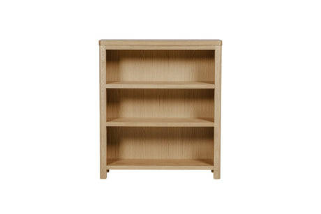Natural Oak Small Open Bookcase