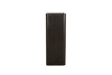Ebony Matrble Effect Top Tall Chest of 5 Drawers