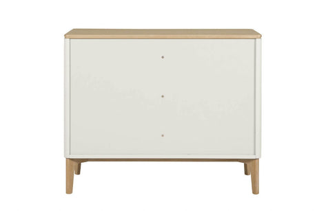 Taupe Wooden Small 2 Door 2 Drawer Sideboard