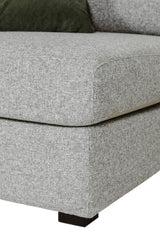 Spencer Arm Sectional RHF Grey