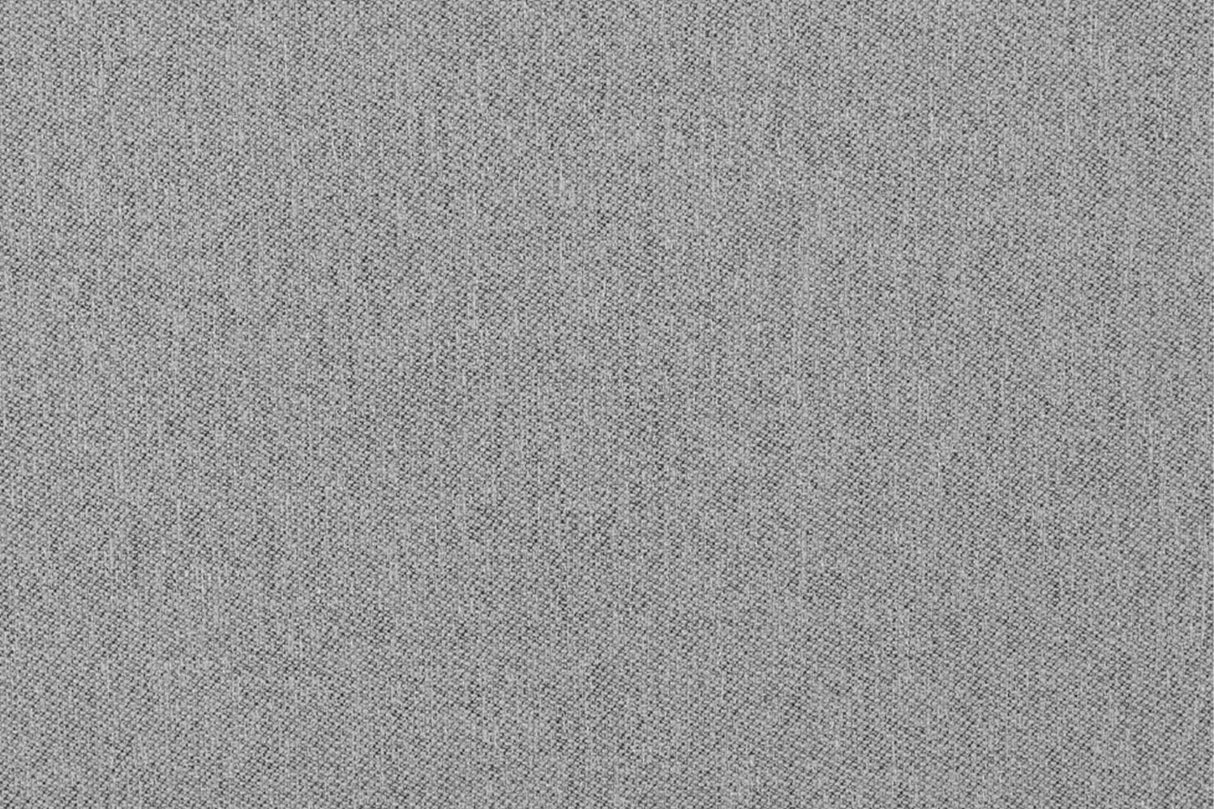 Grey Woven Fabric 2 Seater Standard Back Sofa