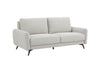 Oatmeal Fabric 3 Seater Standard Back Sofa