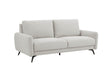 Oatmeal Fabric 3 Seater Standard Back Sofa