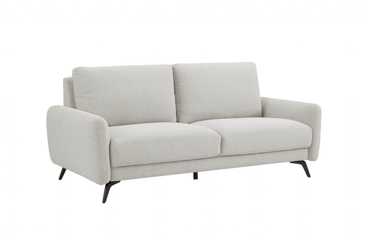Oatmeal Fabric 3 Seater Standard Back Sofa