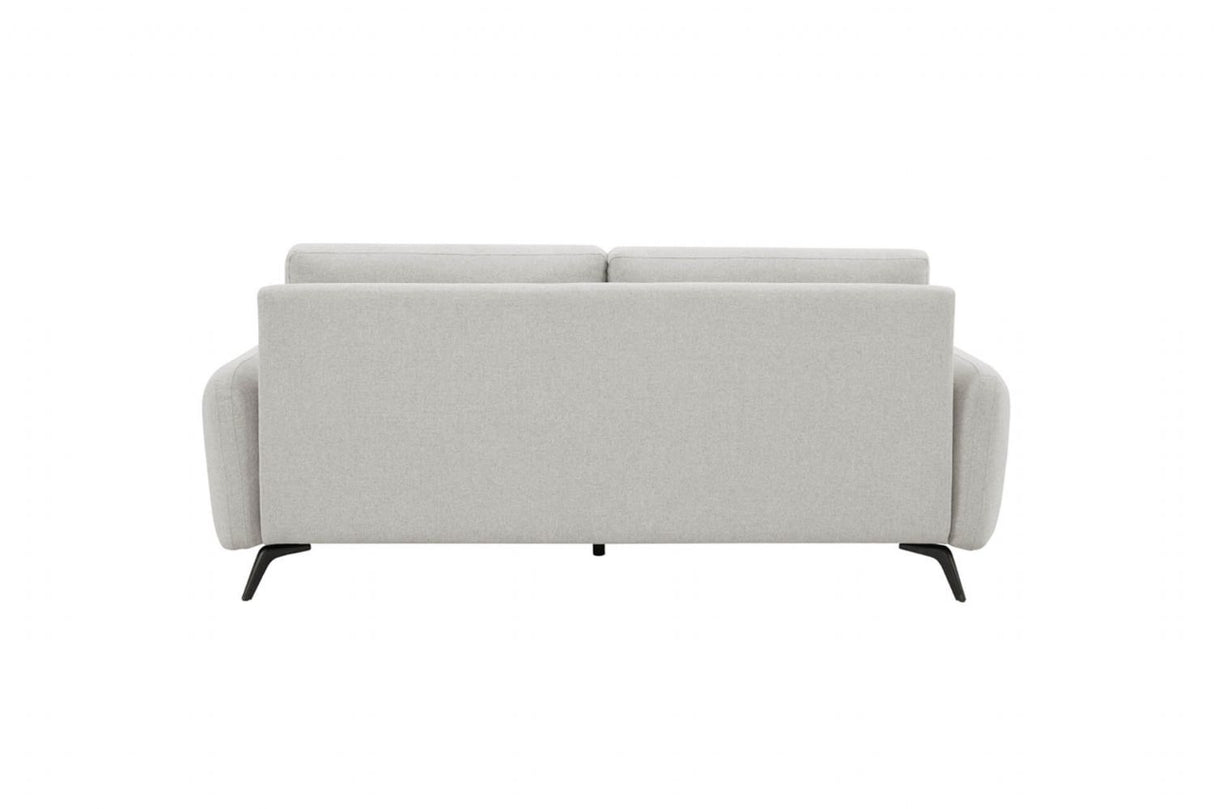 Oatmeal Fabric 3 Seater Standard Back Sofa