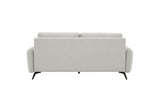 Oatmeal Fabric 3 Seater Standard Back Sofa