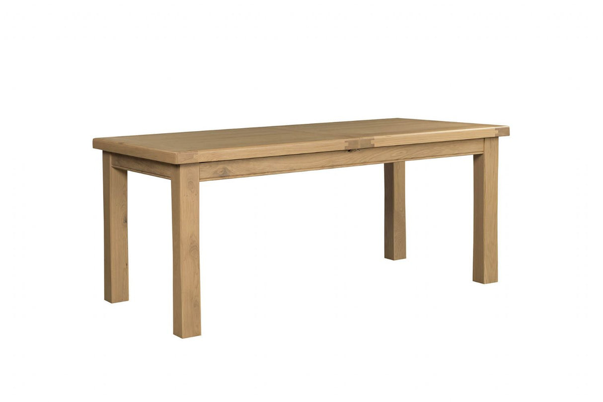 Natural Oak Small Extending Dining Table 120 to 165cm