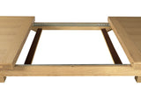 Natural Oak Small Extending Dining Table 120 to 165cm