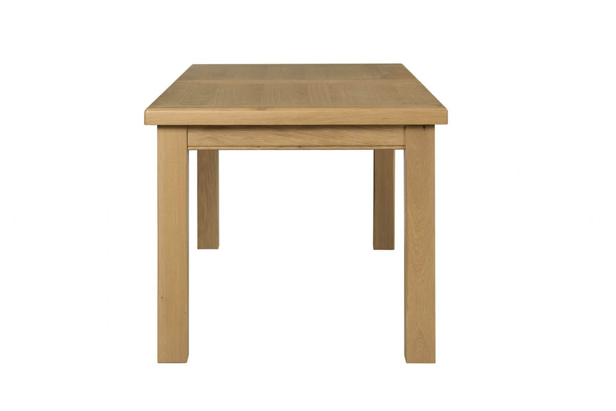 Oak Wooden Large Extending Dining Table 180 to 240cm