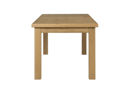 Oak Wooden Large Extending Dining Table 180 to 240cm