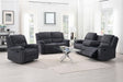 Klayton 1 Seater Manual Recliner Charcoal