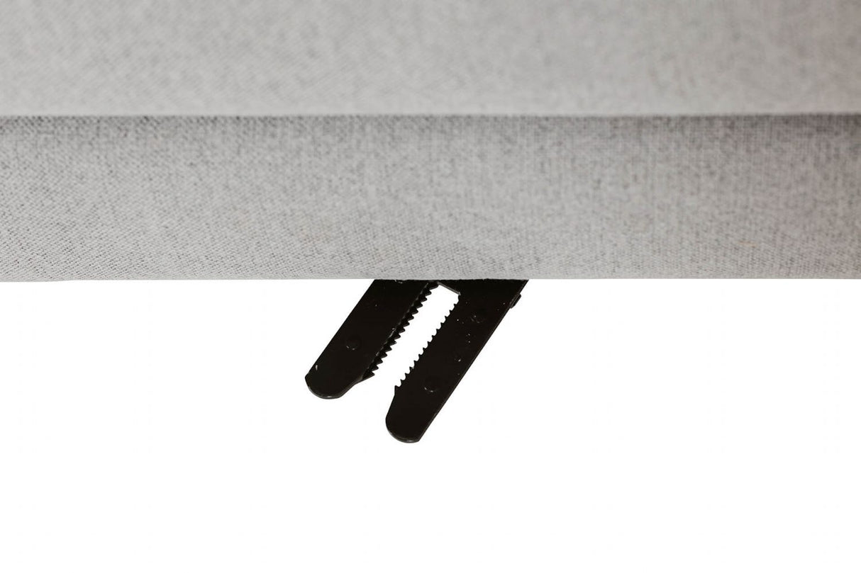 Light Grey Fabric Large Modular Corner Sofa