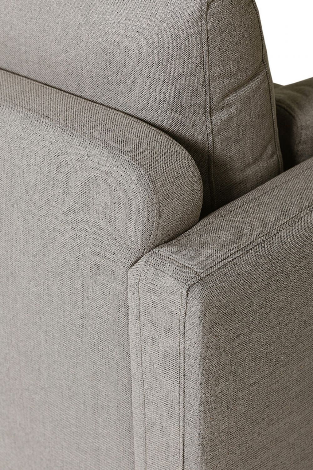 Light Grey Fabric Large Modular Corner Sofa