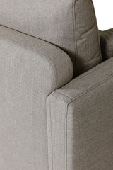Light Grey Fabric Large Modular Corner Sofa