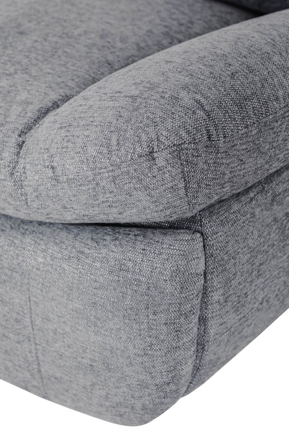 Grey Fabric Electric Reclining Swivel Glider Chair
