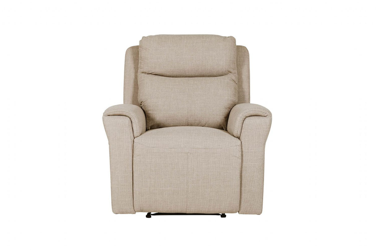 Mushroom Fabric Electric Power Recliner Chair