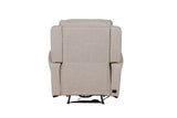 Mushroom Fabric Electric Power Recliner Chair