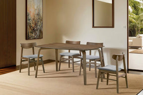 Addison 1500 Rectangle Dining Table Walnut