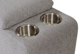 Bowie Console Sectional Grey