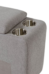 Bowie Console Sectional Grey