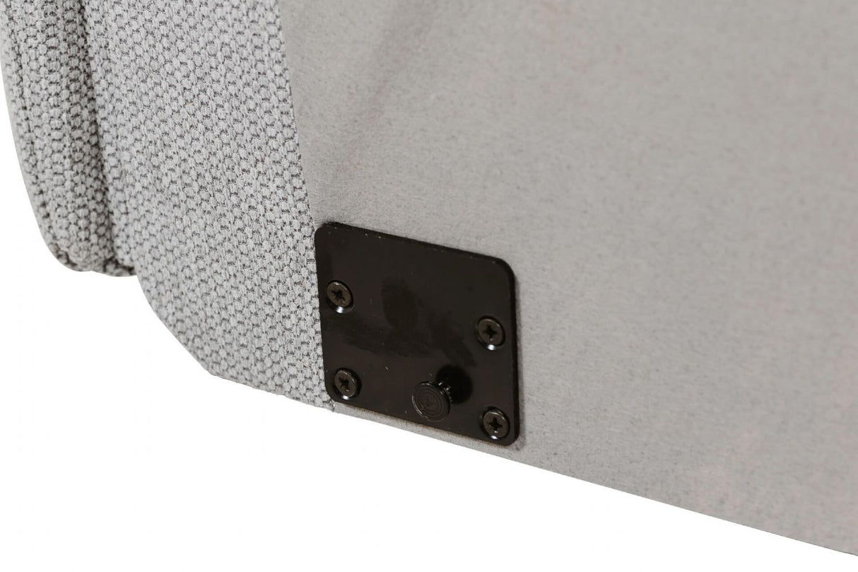 Bowie Armless Sectional Grey