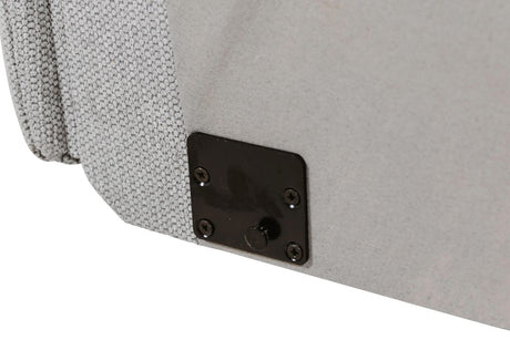 Bowie Armless Sectional Grey
